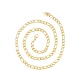 Herren-Halskette aus 201 Figaro-Ketten aus Edelstahl NJEW-N050-A08-5-55G-1