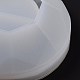 Diy燭台シリコーン金型  樹脂用  ジェッソ  セメントクラフト作り  ダイヤモンド  109x39mm SIMO-P002-B06-5