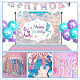 Tischläufer aus Polyester mit Pailletten&nbsp;AJEW-WH0258-843B-5