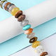 Natural & Synthetic Mixed Gemstone Beads Strands G-F743-05D-2