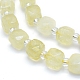 Chapelets de perles de quartz citron naturel G-L552D-12A-2