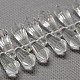 Electroplate Glass Beads Strands EGLA-J030-M-3