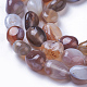 Natural Botswana Agate Beads Strands G-P433-20-3
