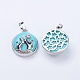 Synthetic Turquoise Pendants G-K234-A15-2