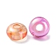 Perles européennes en acrylique transparente OACR-E033-20-2