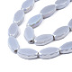 Chapelets de perles en verre électroplaqué EGLA-Q125-009B-3