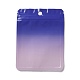 Прямоугольные лазерные сумки из ПВХ с застежкой-молнией ABAG-P011-01E-03-2