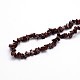 Natural Mahogany Obsidian Beads Strands X-G-O049-A-32-3