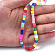 Handmade Polymer Clay Beads Strands CLAY-N008-061-10-7