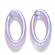 Transparentem Acryl Verknüpfung Ringe TACR-T016-04F-2