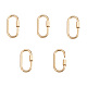 Ciondoli con moschettone a vite in ottone ZIRC-E164-12G-1