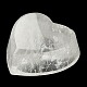 Ciotola a cuore in cristallo di quarzo naturale DJEW-C010-02-5