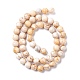 Natur hubei türkisfarbenen Perlen Stränge G-K317-A08-01-4