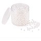 PandaHall Elite about 1500pcs 8mm White No Holes/Undrilled ABS Plastic Imitated Pearl Beads for Vase Fillers Table Scatter Wedding Party Home Decoration PH-MACR-F033-8mm-24-1