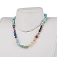 Colliers de perles en pierres gemmes naturelles NJEW-JN02089-02-5