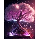 Libro fantasia albero della vita kit di pittura con diamanti fai da te PW-WG48514-01-1