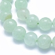 Chapelets de perles en préhnite naturelle G-L552H-07C-2