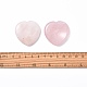 Piedra natural de la preocupación del pulgar del cuarzo rosa G-N0325-01H-3
