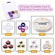 DIY-Set zur Herstellung von Armbändern aus Buchstaben und Nachahmungen von Perlen und Heishi-Perlen DIY-YW0005-23D-2