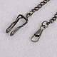 Alloy Twisted Curb Chain necklace Making KEYC-L007-03-1