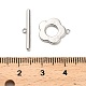 Messing Knebelverschlüsse&nbsp;KK-L229-010P-4