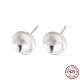925 Sterling Silver Ear Stud Findings STER-K167-043E-S-1