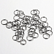 Iron Open Jump Rings IFIN-A018-6mm-01B-NF-1