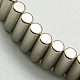 Magnetic Synthetic Hematite Beads Strands G-K037-24B-4mm-1