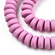 Handmade Polymer Clay Beads Strands CLAY-N008-008B-4