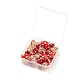 40 pièces à la main au chalumeau 3d perles de fraise LAMP-LS0001-10-8