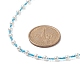 Collier en perles d'imitation en plastique ABS et perles de verre pour femme NJEW-JN04163-6