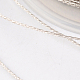 丸いメタリック糸  刺しゅう糸  9プライ  ホワイトスモーク  0.8mm  約65.61ヤード（60m）/ロール MCOR-L001-0.8mm-01-2