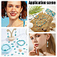 arricraft about 218 Pcs Ocean Sea Theme Turquoise Beads G-AR0005-46-6