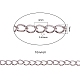 Latón retorcido cadenas CHC-CJ0001-20A-P-NR-2