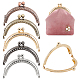 WADORN 5 Colors Coin Bag Kiss Clasp Lock FIND-WR0005-53-1