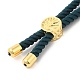 Bracelets en argent avec cordon de nylon torsadé DIY-B066-03G-17-3