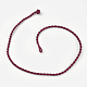 Изготовление ожерелья из шнура из смешанного материала MAK-MSMC001-01-4