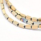 Electroplate Non-magnetic Synthetic Hematite Beads Strands G-L489-B03-1