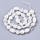 Brins de perles de pierre de lune arc-en-ciel naturel G-R465-56-2