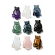 Natural & Synthetic Mixed Gemstone Pendants G-M417-08-1