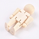 Unfinished Blank Wooden Robot Toys DIY-WH0163-77A-1