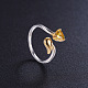 Shegrace adorabile 925 anello per polsino in argento sterling JR374B-3