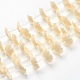Chapelets de perles en corail synthétique CORA-F019-02D-1