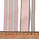 9 ヤード 3 スタイルのポリエステル リボン  DIY手作りクラフト用  髪のちょう結びとギフトの装飾  ピンクのカラーパレット  ピンク  3/8~1-5/8 インチ (10~40mm) 約 3 ヤード/スタイル SRIB-C002-02C-4