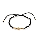 Einstellbare Nylonfaden geflochtene Perlen Armbänder Sets BJEW-JB05553-4