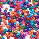 8/0 Baking Paint Glass Seed Beads X-SEED-S002-KM-2