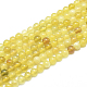 Natürliche gelb Opalkorne Stränge G-D0003-C25-6MM-1