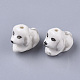 Handmade Porcelain Puppy Beads PORC-N004-78A-3