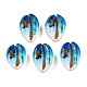 Printed Cowrie Shell Beads SSHEL-T013-01B-2