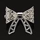 Broches bowknot élégantes pour femmes JEWB-M002-01S-1